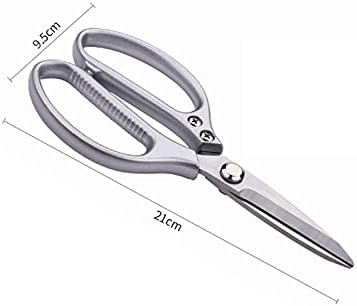 Craft Scissors Powerful Scissors，with Comfortable Handle，Use Steel，Size: 21 * 9.5cm, Silver， Scissors