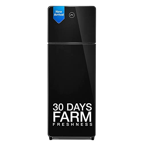Image of Godrej 265 L 2 Star Nano Shield Technology With 30 Days Farm Freshness Inverter Frost Free Double Door Refrigerator Appliance(RT EONCRYSTAL 280B 25 RCIM OB, Onyx Black)