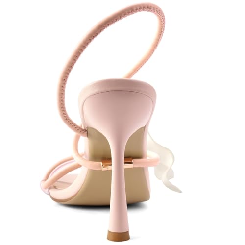 Image of Flower High Heels for Women Calla Lily Open Toe Floral Stilettos Heels Sexy Strappy Heeled Sandals Wedding Birthday Dressy