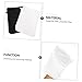 MUSISALY 6pcs Facial Cleansing Tool Microfiber Beauty Gloves Reusable Scrubbing Gloves