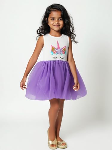 Image of Girls Sleeveless Tulle Toddler Tutu Dress for Girls
