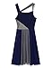 MSemis Women Lyrical Dance Costume Dresses Cutout High Low Skirt Camisole Ballet Leotard Dress