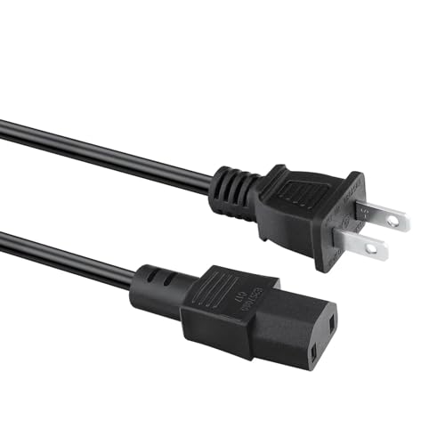 Cazxooy 6FT UL AC Power Cord Compatible with Marantz Stereo 70s 8K 2-Channel Home Theater Receiver -  ZH-AZX-0417-0041