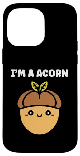 Funny Oak Acorn Small Nut Minimalist Cute simple team Acorn �X�}�z�P�[�X iPhone 14 Pro Max �p