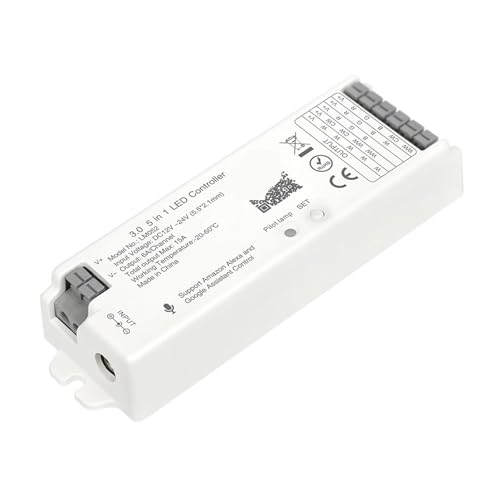 Variateur LED 5 en 1 avec commande vocale intelligente pour ruban