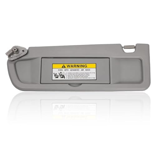 EKLN Sun Visor for Car Driver Side Sun Visor with Mirror Fit for Honda Civic 2006 2007 2008 2009 2010 2011 Replaces OE# 83280-SNA-A01ZC