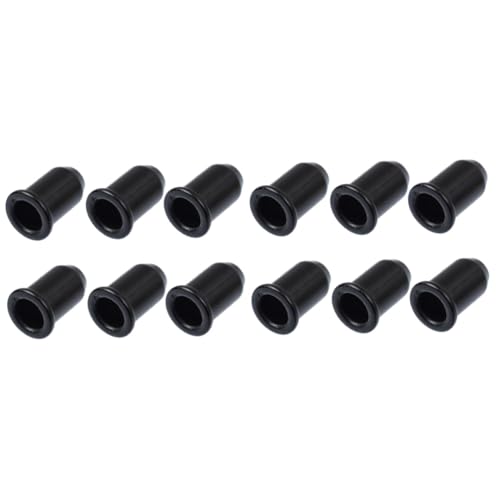 ifundom 2sets Guitar String Through Body Ferrule Mounting Buckle Guitar String Cap 30pcs*2