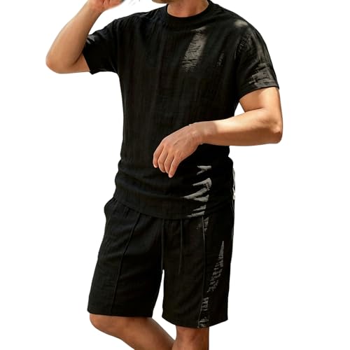 Ensemble Casual Léger Polyvalent avec Haut et Short Mode pour l'Été