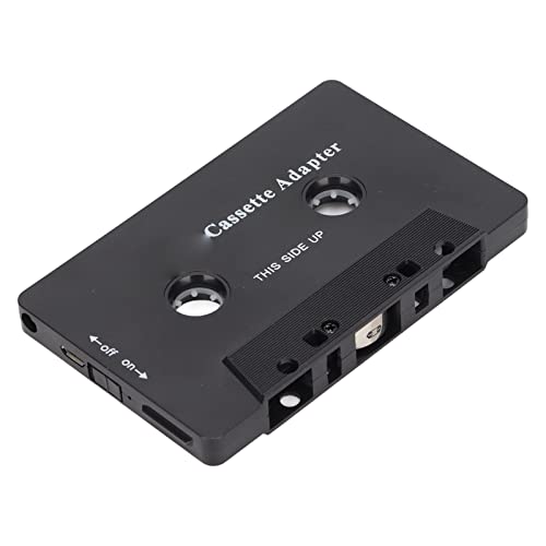 Tbest Adaptateur de Lecteur de Cassette Audio de Voiture, Adaptateur de Cassette Bluetooth, Réduction du Bruit, Récepteur auxiliaire stéréo Haute fidélité pour Tablette de Voiture