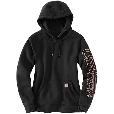 Carhartt Women's Relaxed Fit Rain Defender Sweatshirt Cover