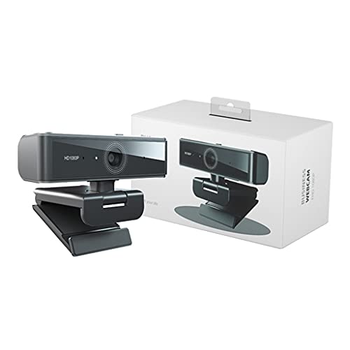 Webcam pour diffusion en direct 1080p avec microphone intégré et lumière USB