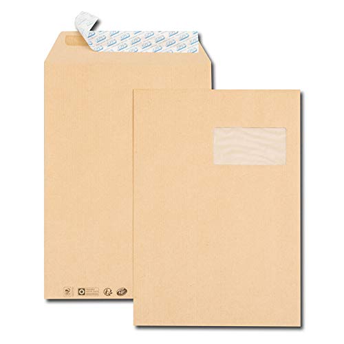 Pochettes C4 GPV kraft 90g pour envoyer vos documents A4 sans les plier