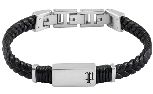 [ポリス]メンズ RIDGECORD ステンレス ブレスレット GB0079503 専用BOX･紙袋付き【正規輸入品】