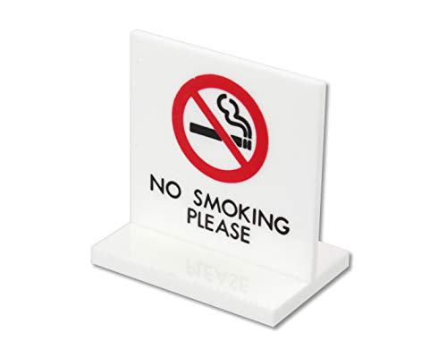 (Hikari)  v[g NO SMOKING PLEASE T^ 60x60mm UP663-4 UP663-4