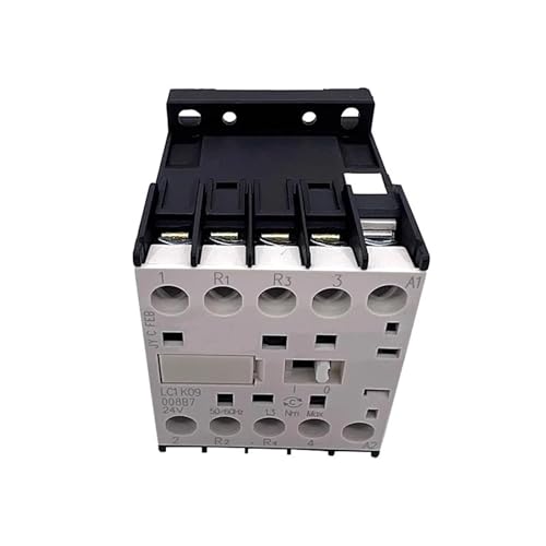 Contactor de CA LC1K09008 mini de 4 polos 2NO+2NC 110V para control de motores 6