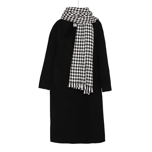 Houndstooth Scarf for Women, Soft Warm Shawl Wrap, Ideal for Winter, Travel & Everyday Wear3