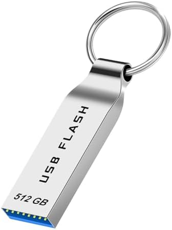USB Stick 512GB 3.0 - High Speed Flash-Laufwerk Metall Für Laptop & TV