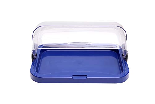 APS Buffetvitrine - Transparant klapluik aan beide zijden, één schaal, één roestvrijstalen dienblad en twee koelbatterijen - Made in Germany - Afbeelding 3