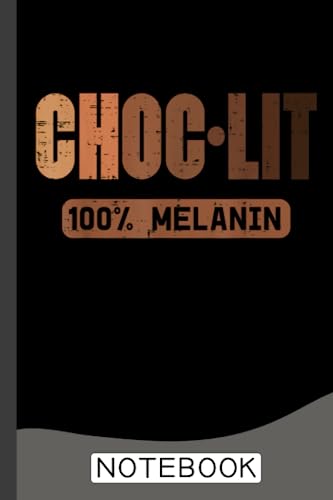 Choc Lit Melanin Black Pride History BHM African Notebook