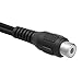 Cmple - 2 RCA Male to 1 RCA Female Stereo Audio Y-Cable, 2 RCA Plugs to 1 x RCA Jack Y-Adapter Subwoofer Cable, Gold Pla