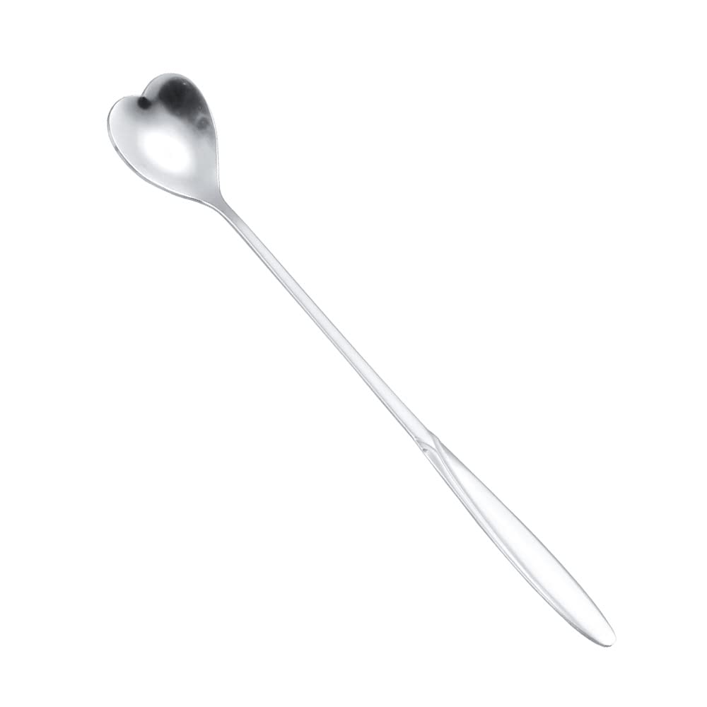 Set 16 Cucchiaini Da Caffè A Forma Di Rosa – Acciaio Inox, Manico Lungo 17,8 Cm, Oro