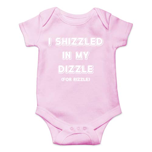 Image of AW Fashions I Shizzled In My Dizzle, For Rizzle Baby Bodysuit Newborn Apparel Outfit for Boys or Girls