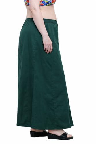 Image of CITIX Pure Cotton Petticoat for Woman Saree | Adujastable Drawstring Waist