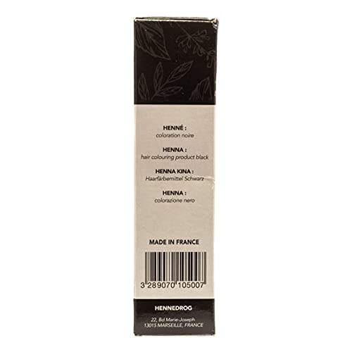 Hennedrog - Henna Natur schwarz 4 x 90 g