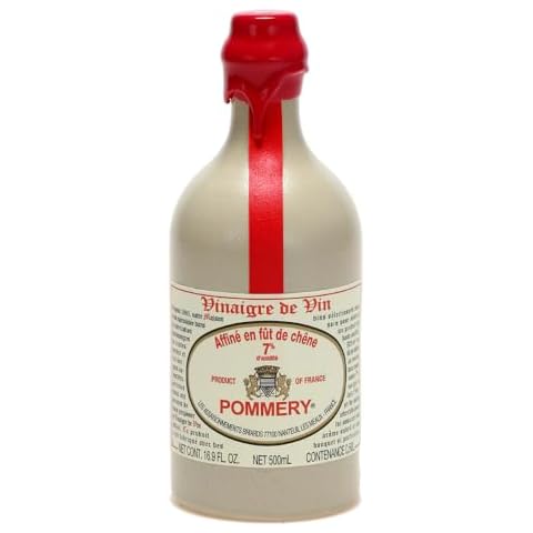 Aged Red Wine Vinegar in a Sandstone Bottle - 16.9oz Cover