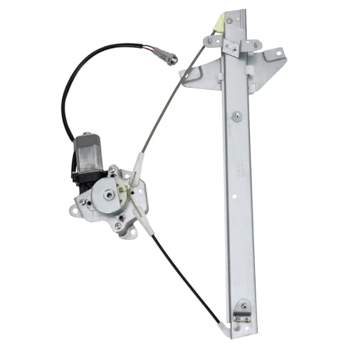 Image of TRQ Front Right Power Window Regulator & Motor Assembly Passenger Side Compatible with 1993-1997 Geo Prizm Toyota Corolla TO1351129