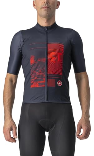 Maillot CASTELLI 13 Screen haut de gamme, textile cyclisme premium homme
