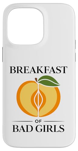 Funny bad girls adult sport quote Breakfast of Champions �X�}�z�P�[�X iPhone 14 Pro Max �p