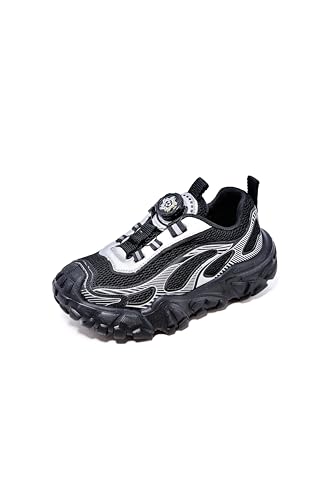 Kids Unisex Fashion Sport Sneakers, Tire Tread Sole I, Upper Material Optional, Chunky Retro Dadcore Style