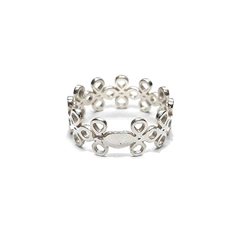Bague en argent sterling 9mm un anneau quotidien robuste - 3