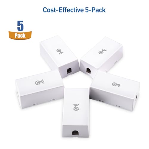 Boîtes de jonction RJ45 Cat 6 Cable Matters haute durabilité pour câblage fixe