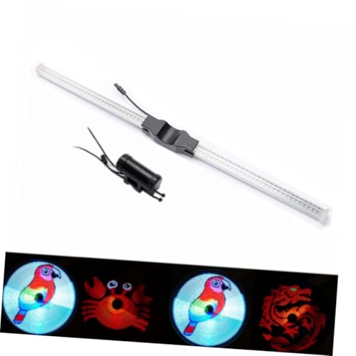 Éclairage vélo LED programmable pour roue de bicyclette étanche double face Toyvian