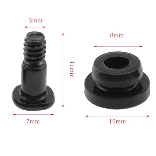 ZYAMY 15PCS Hard Drive Mounting Screws with Anti Vibration Rubber Washers Accessories for 3.5 inch Mechanical Hard Drive Fixing Screws for Solid State Drives and Hard Disk Drives - Thumbnail 2