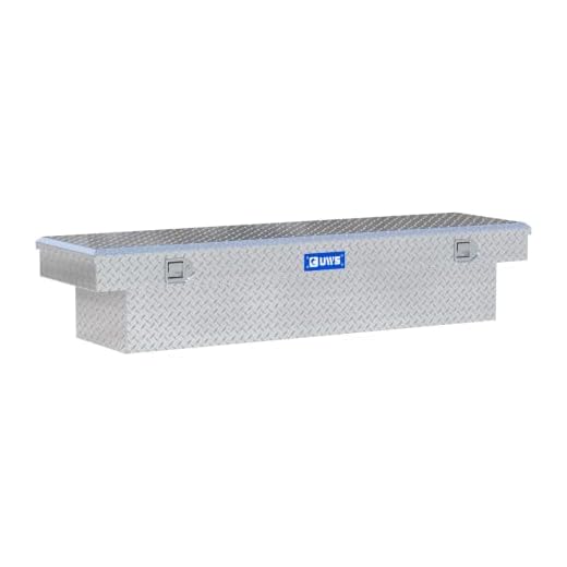 UWS EC10561 72-Inch Heavy-Wall Aluminum Truck Tool Box, RigidCore Lid