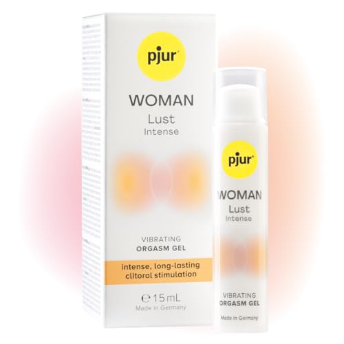pjur WOMAN Lust Intense (15ml) - Wasserbasiertes Orgasmusgel für Frauen - Prickelnde, intensive Klitoris Stimulation, stimulierend bis zu 15 Minuten