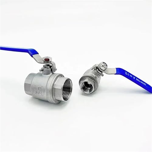 Robinet à boisseau DN10 en inox 304 durable et résistant pour fluides