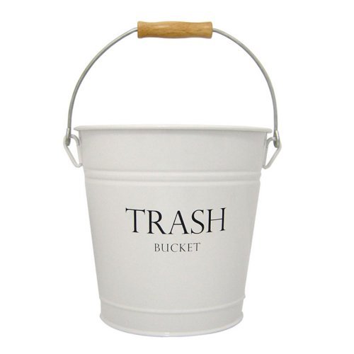 Preisvergleich Produktbild InterDesign Pail Wastebasket Trash Can, White by InterDesign