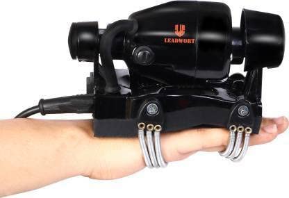 Leadwort® Powerful Double Speed Built Floating Action Body/Head Finger Massager Pain Relief Device (black)