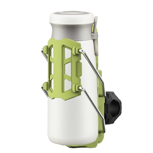 beolzye 自転車用水ボトルホルダー,自動クランプ式適応ドリンクホルダー | 360度回転式 水筒ホルダー ロードバイク サイクリングアクセサリー バイク用 ハンドルバー