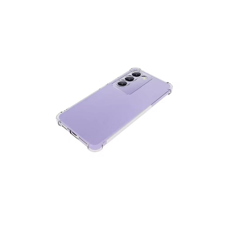 Image of CoverLine Back Cover Shockproof Silicone Protective Back Case for vivo T3 5G -Transparent