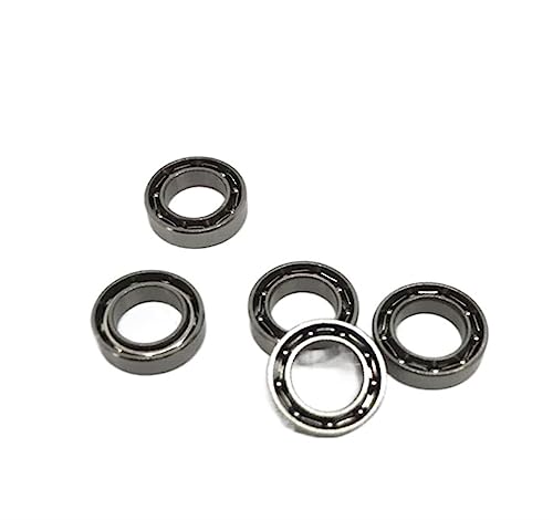 Roulement MR106 6x10x2.5 mm ouvert et miniature en lot de 50 pièces pour modélisme