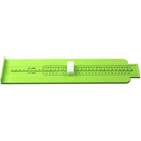 JS Homewares All ages Children to Adults EU/UK Green Foot sizer and measure device Cover