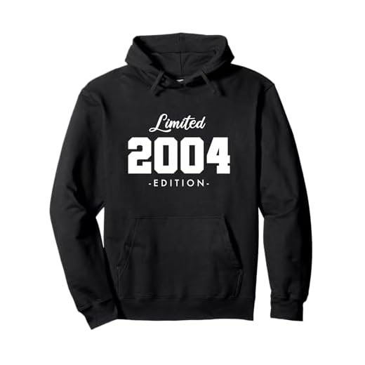 Retro 19 Años Nacido en 2004 Edición Limitada 19 Cumpleaños Sudadera con Capucha