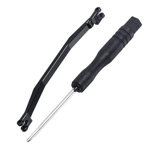 RC�J�[�̕i���� For Kyosho For Mini-Z 4X4 For Jimny For Wrangler For Hilux 1/18 1/24 RC�J�[�X�e�A�����O�����N���b�h�����P�[�W�v�����b�h�l�W�t��(Black)