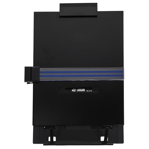 Support de lecture réglable noir pour livres et manuscrits Healvian