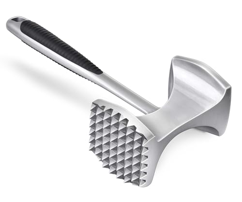 Image of Aliglow Meat Tenderizer Hammer Tool Pounder For Tenderizing Steak Beef Poultry